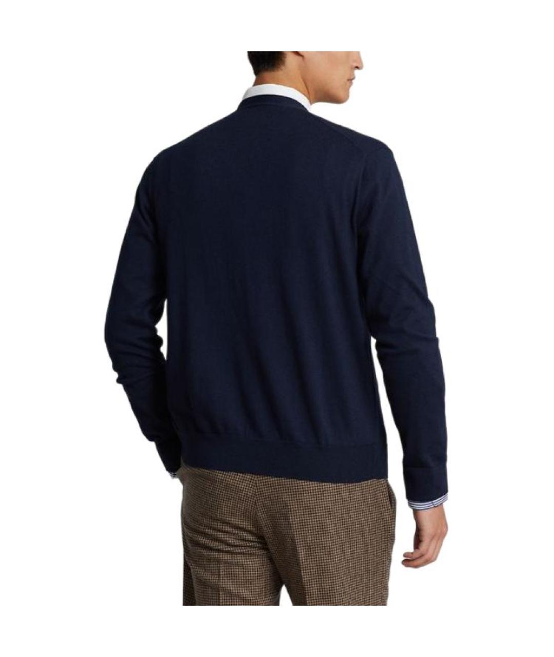 POLO RALPH LAUREN Темно-синий кардиган, фото 1