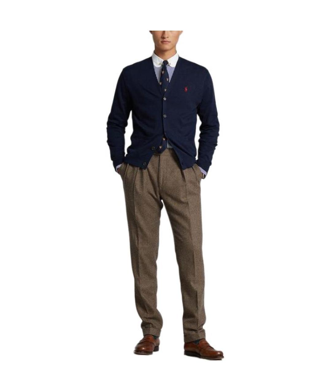 POLO RALPH LAUREN Темно-синий кардиган, фото 2