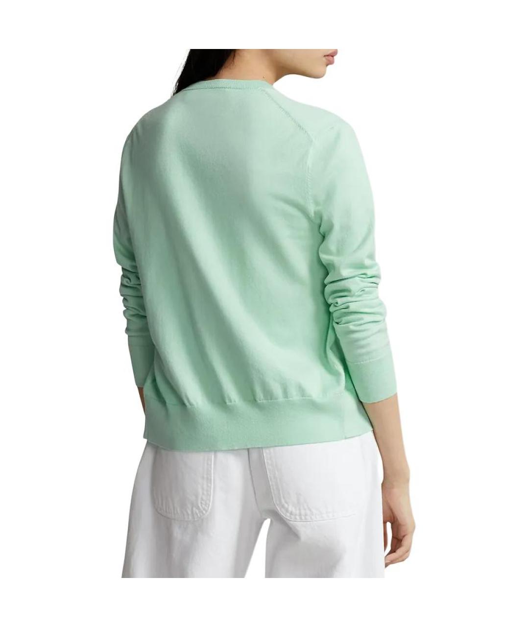 POLO RALPH LAUREN Зеленый кардиган, фото 5