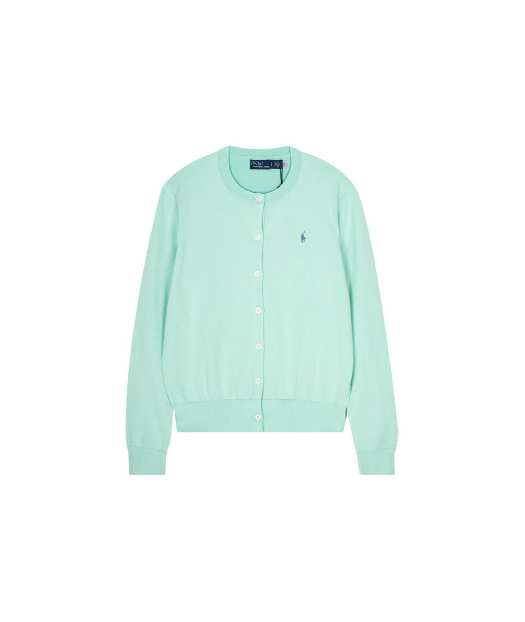 POLO RALPH LAUREN Зеленый кардиган, фото 6