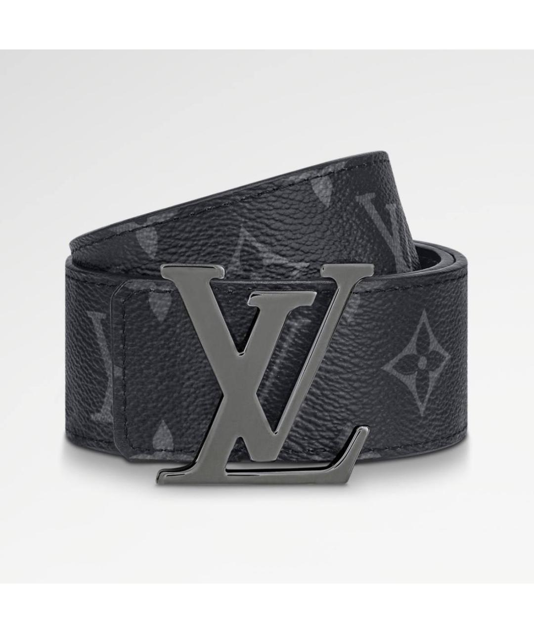LOUIS VUITTON Черный ремень, фото 2