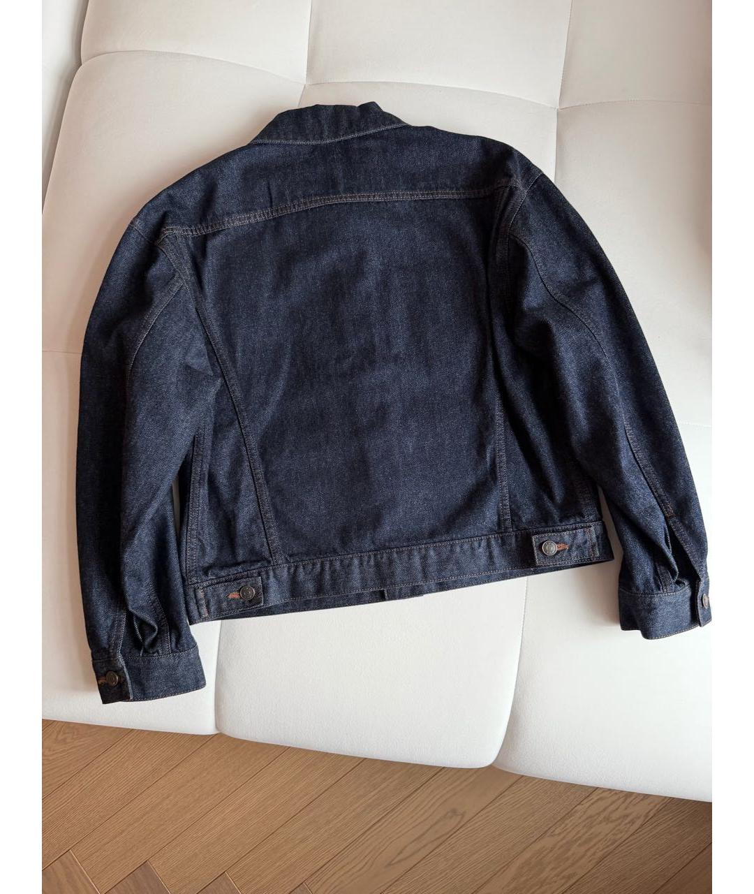 THE ROW Темно-синяя деним куртка, фото 3