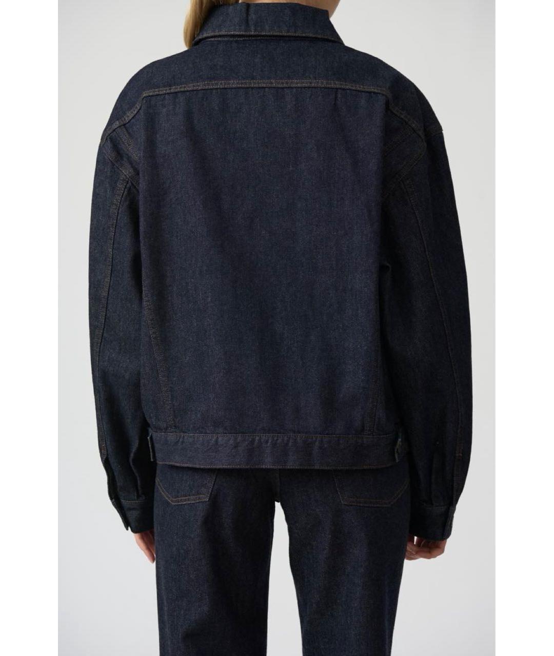 THE ROW Темно-синяя деним куртка, фото 6