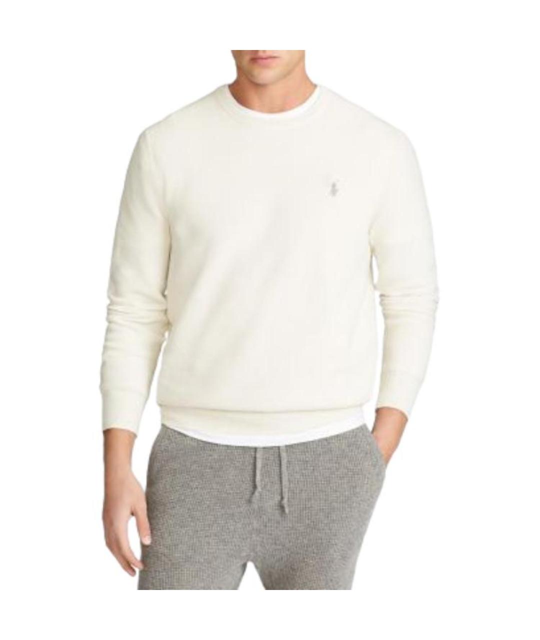 POLO RALPH LAUREN Бежевый джемпер / свитер, фото 2