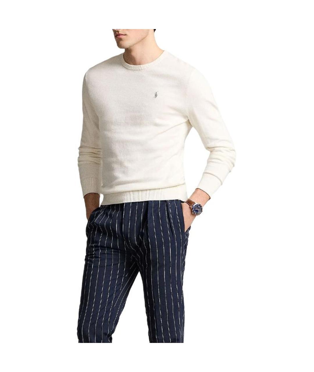 POLO RALPH LAUREN Бежевый джемпер / свитер, фото 5