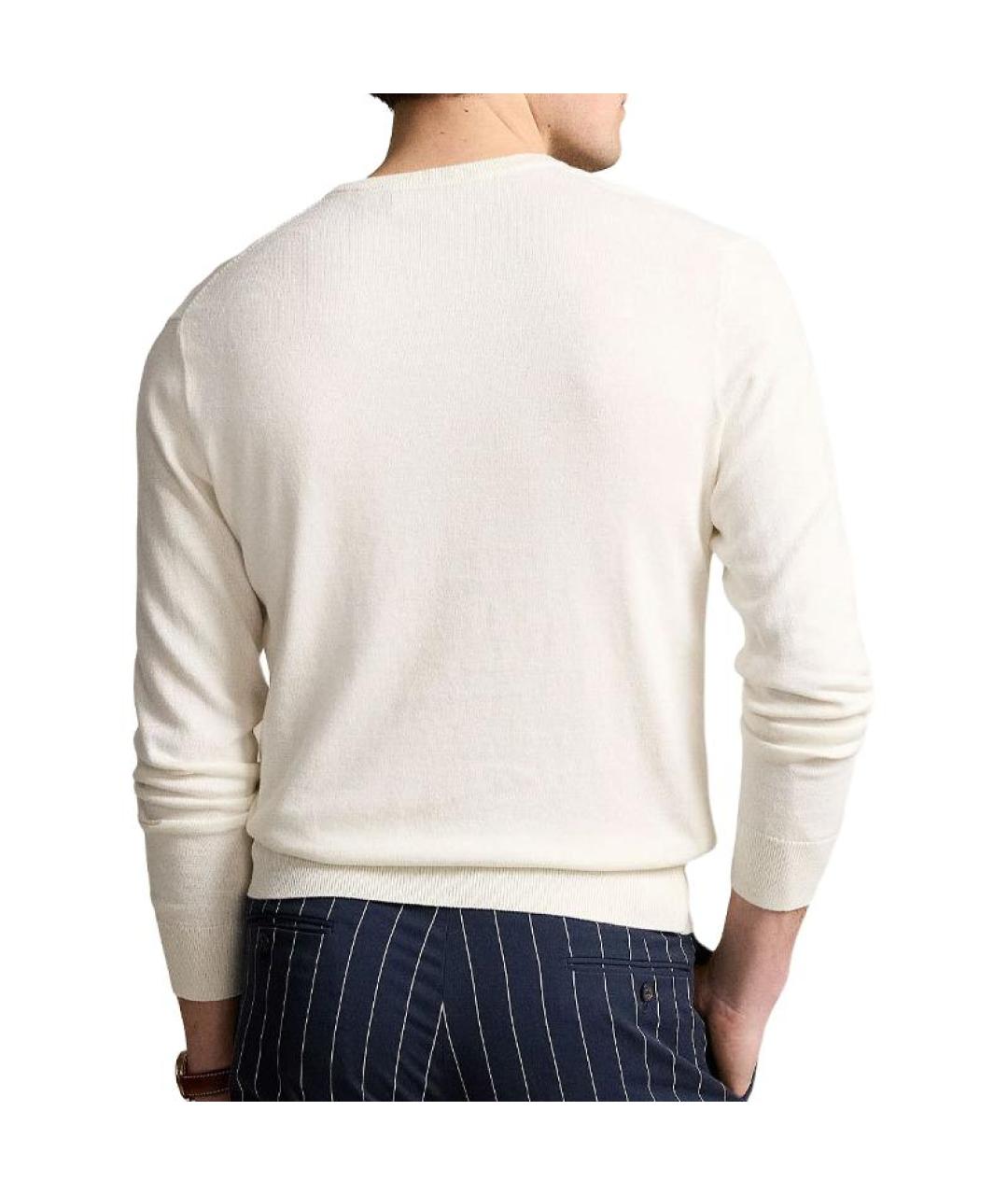 POLO RALPH LAUREN Бежевый джемпер / свитер, фото 4