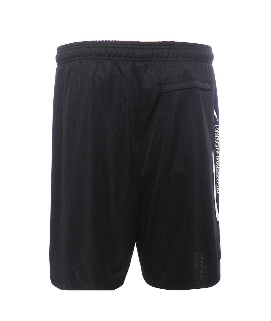 HERON PRESTON Черные полиэстеровые шорты, фото 2