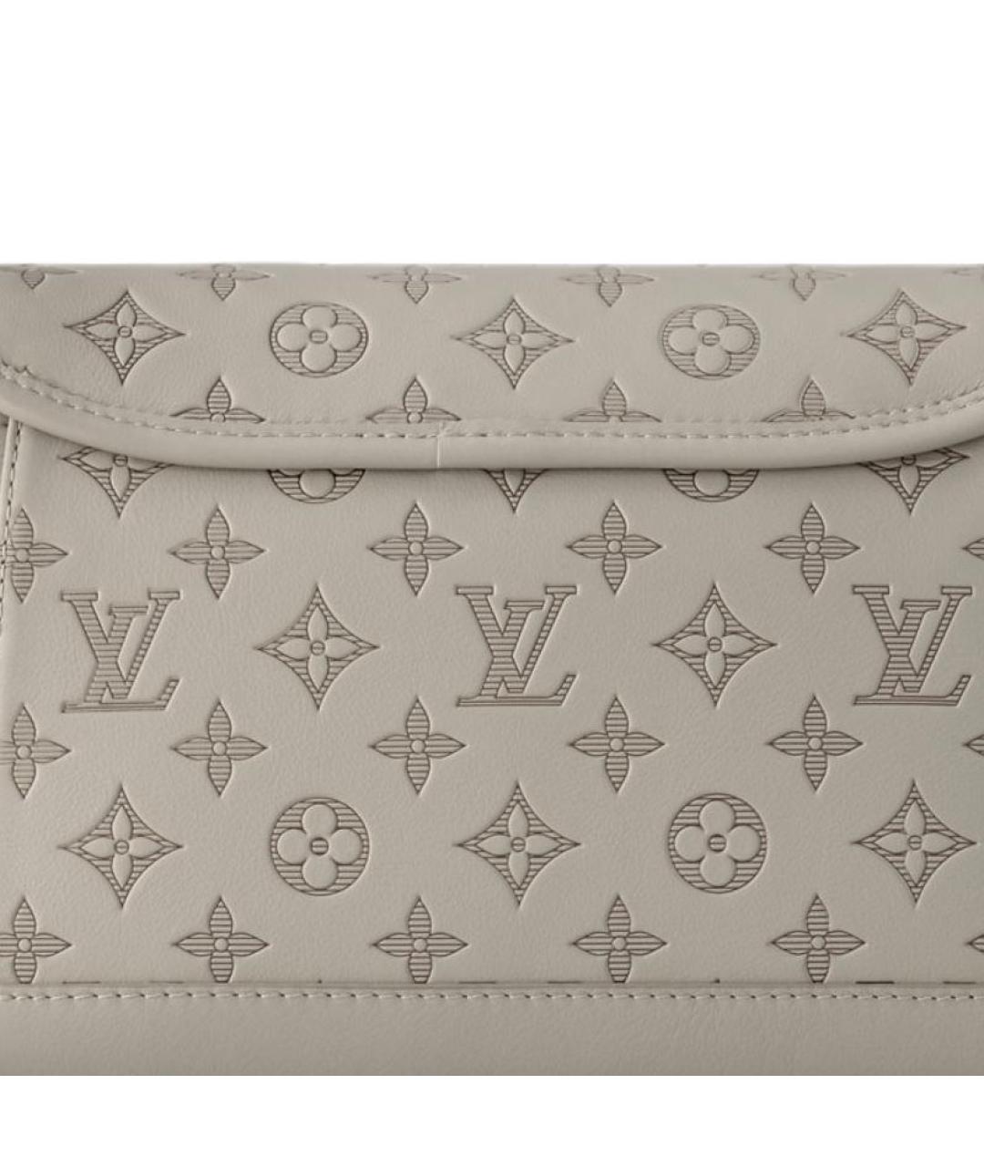 LOUIS VUITTON Бежевая сумка на плечо, фото 5