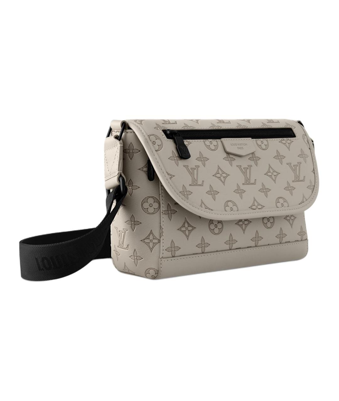 LOUIS VUITTON Бежевая сумка на плечо, фото 2