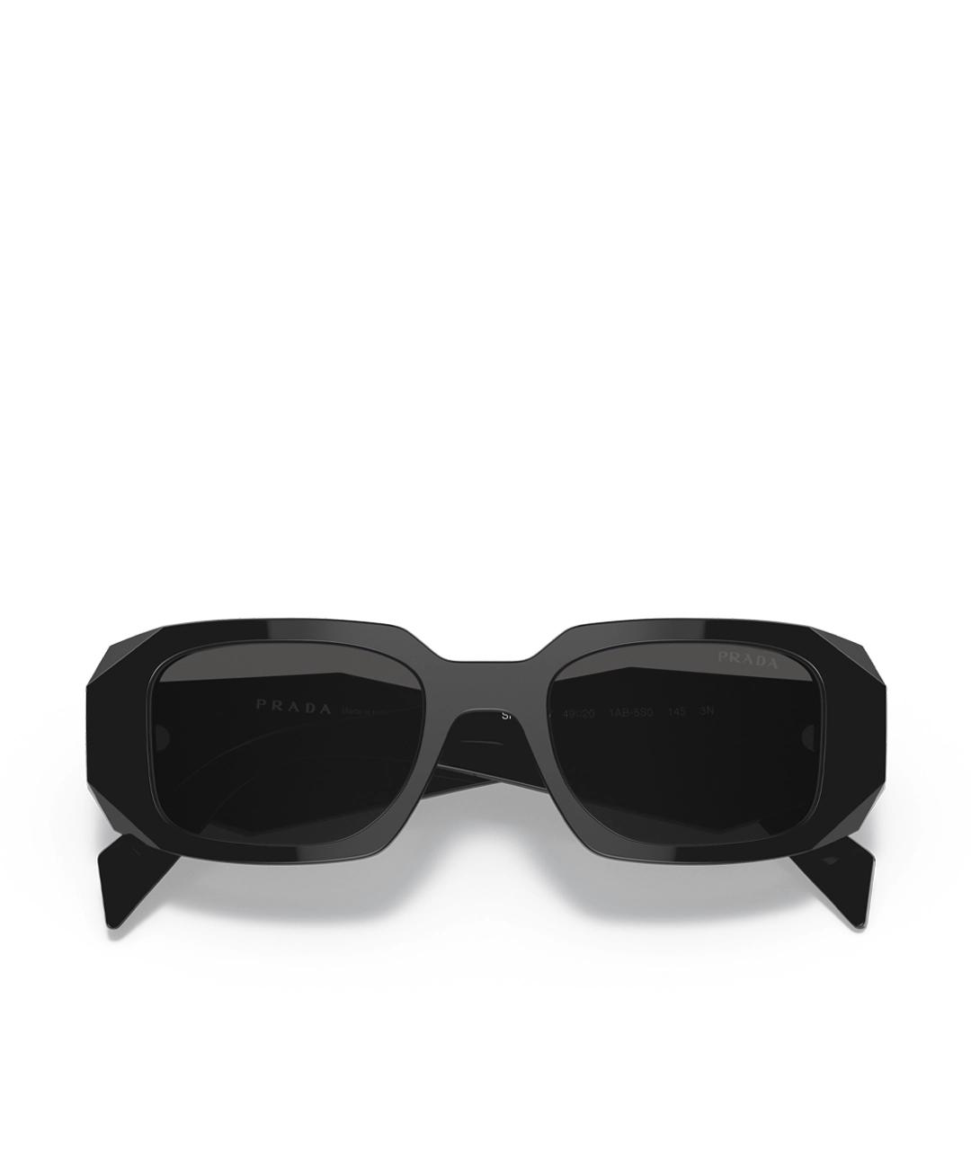 PRADA Черные солнцезащитные очки, фото 4