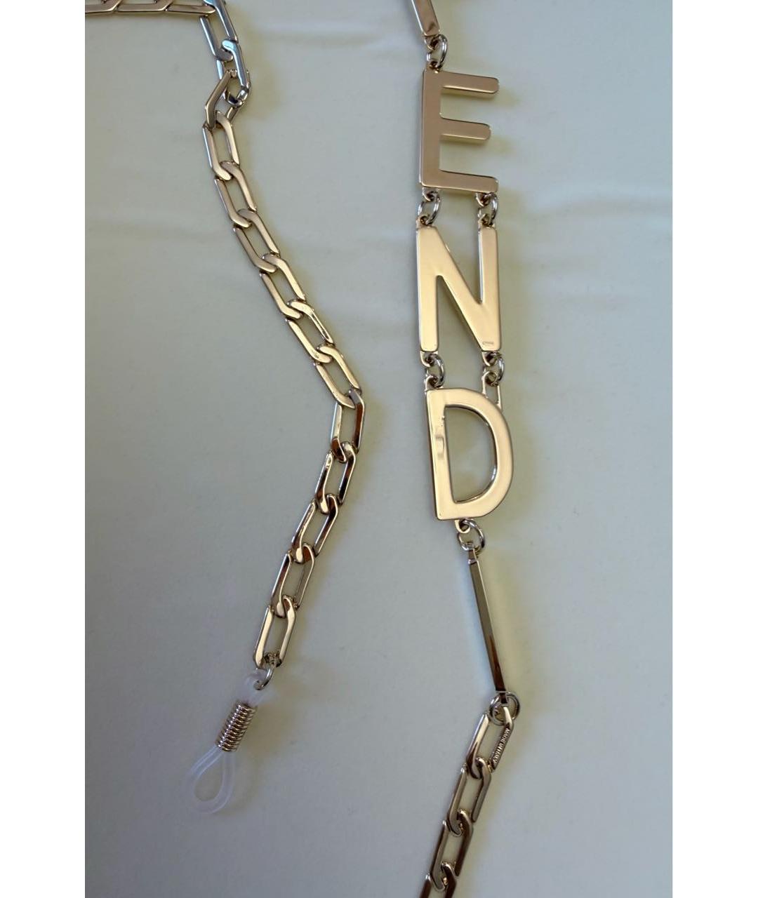 FENDI Золотой брелок, фото 5