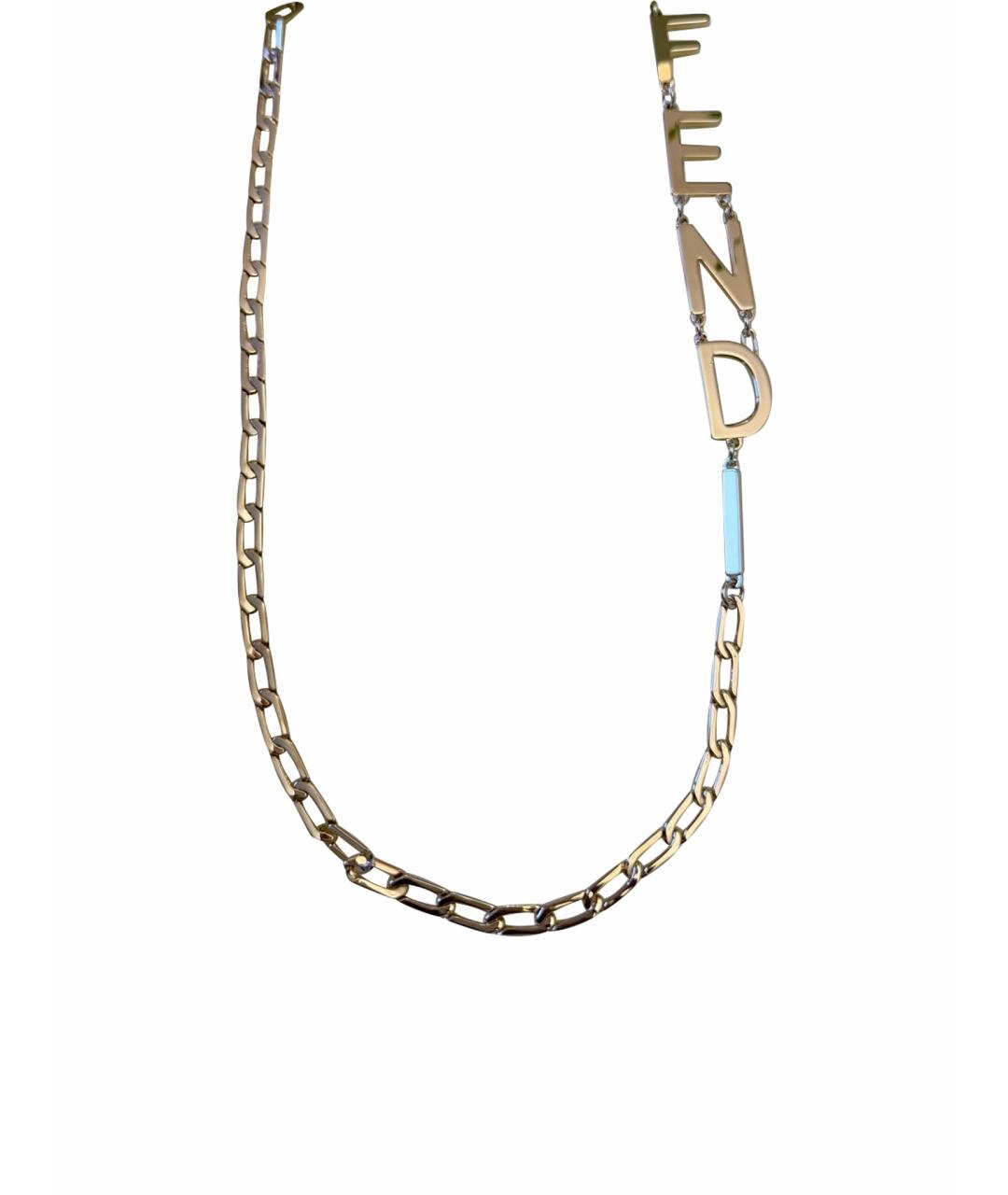 FENDI Золотой брелок, фото 1