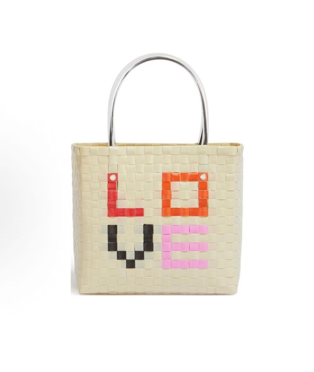 MARNI Белая сумка тоут, фото 3