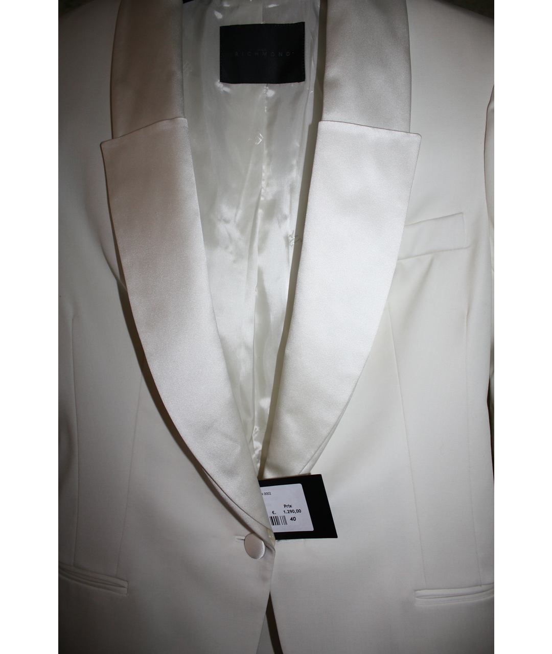 JOHN RICHMOND Белый шерстяной жакет/пиджак, фото 4