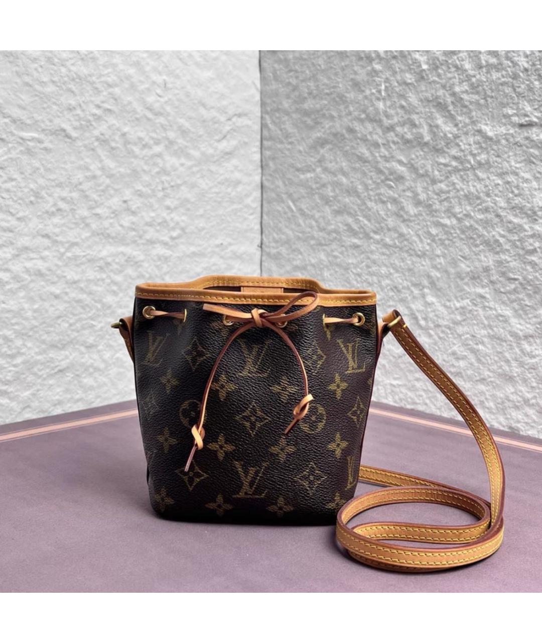 LOUIS VUITTON Коричневая сумка через плечо, фото 2