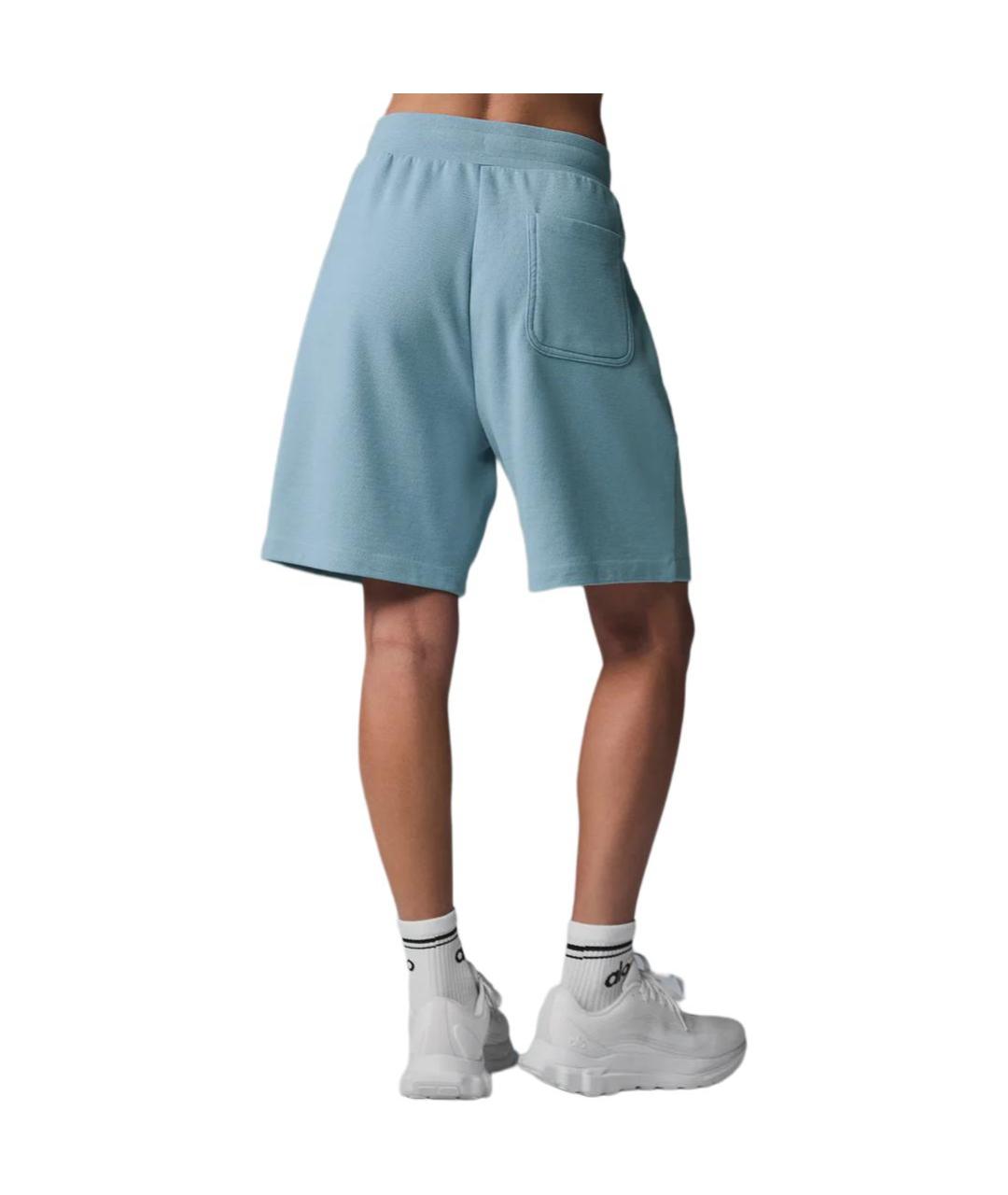 ALO YOGA Голубые шорты, фото 2