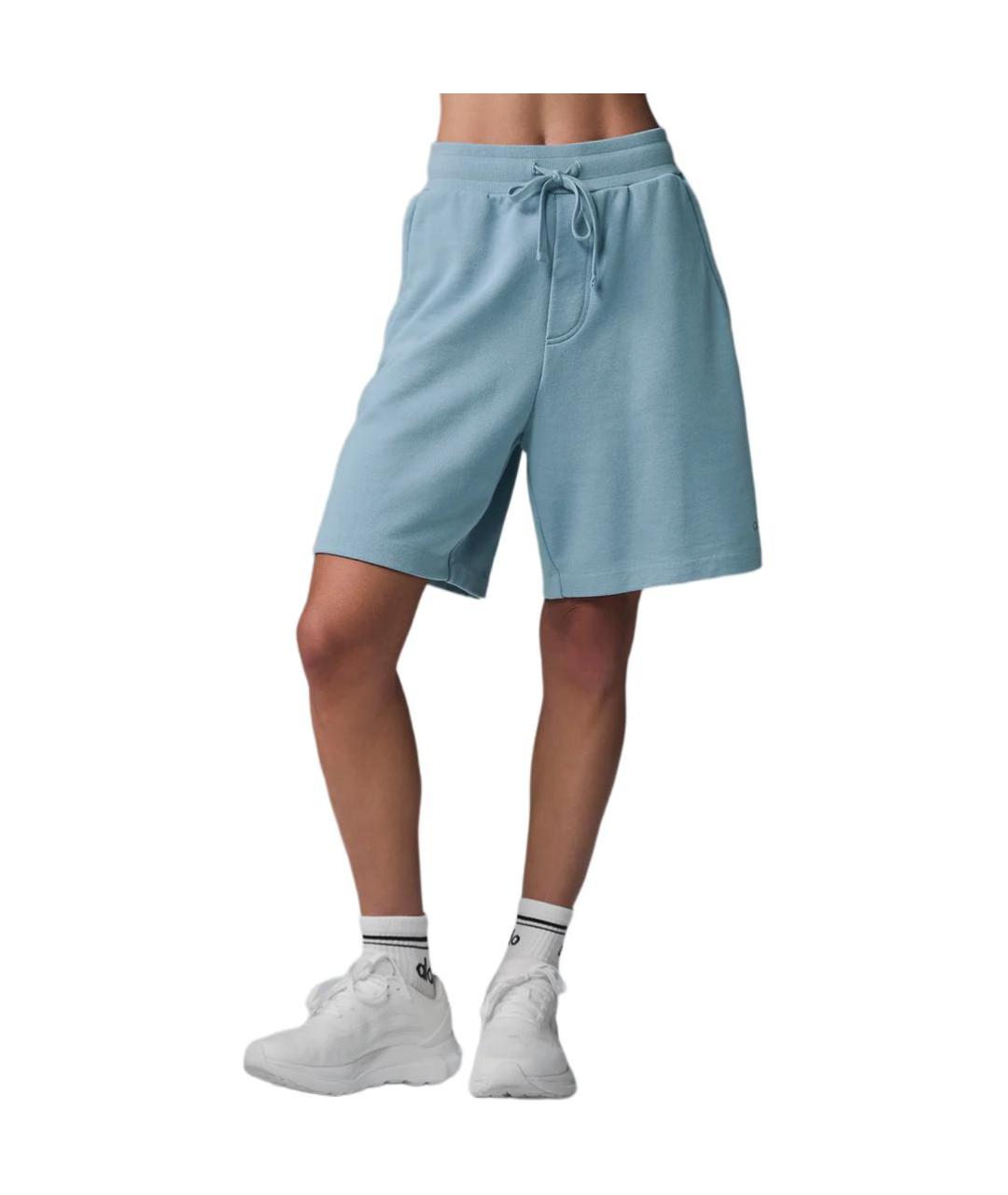 ALO YOGA Голубые шорты, фото 3