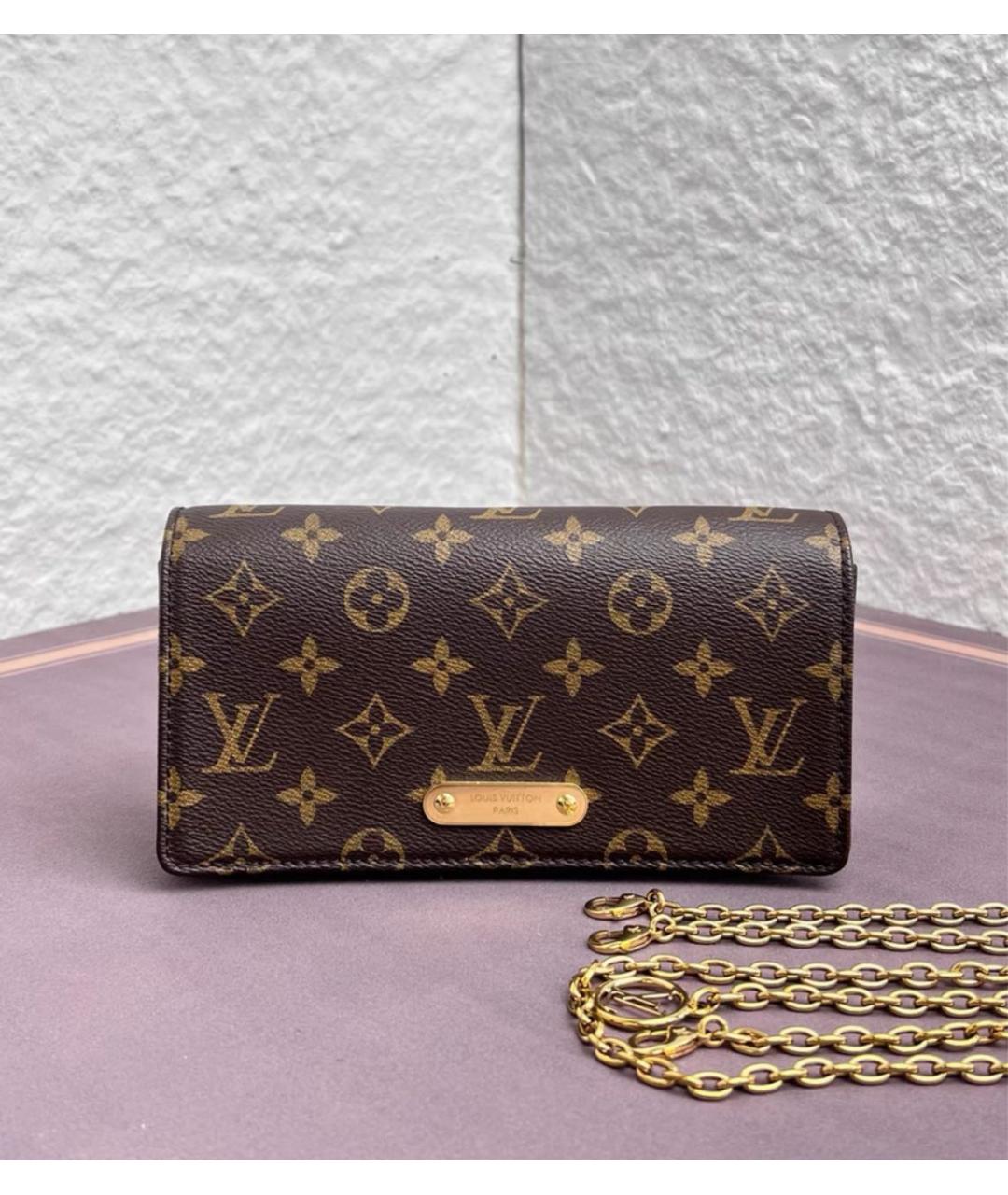 LOUIS VUITTON Коричневая сумка через плечо, фото 2