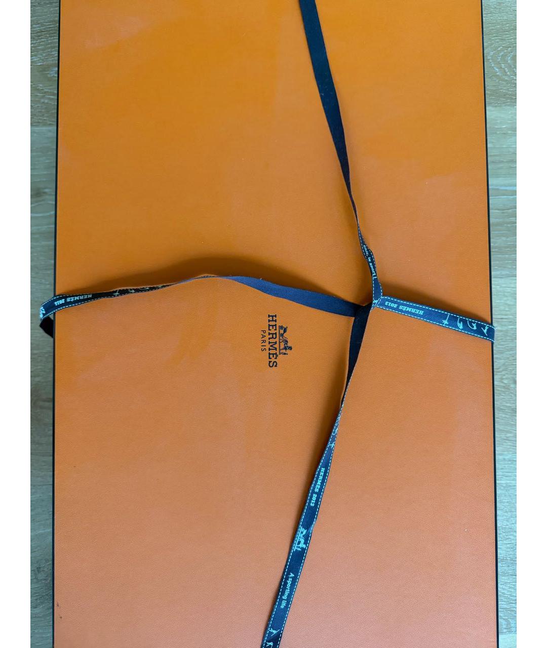 HERMES Черные кожаные сапоги, фото 2