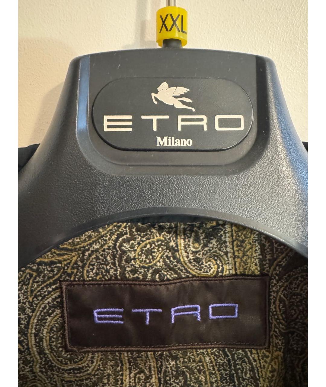 ETRO Черная полиамидовая куртка, фото 4