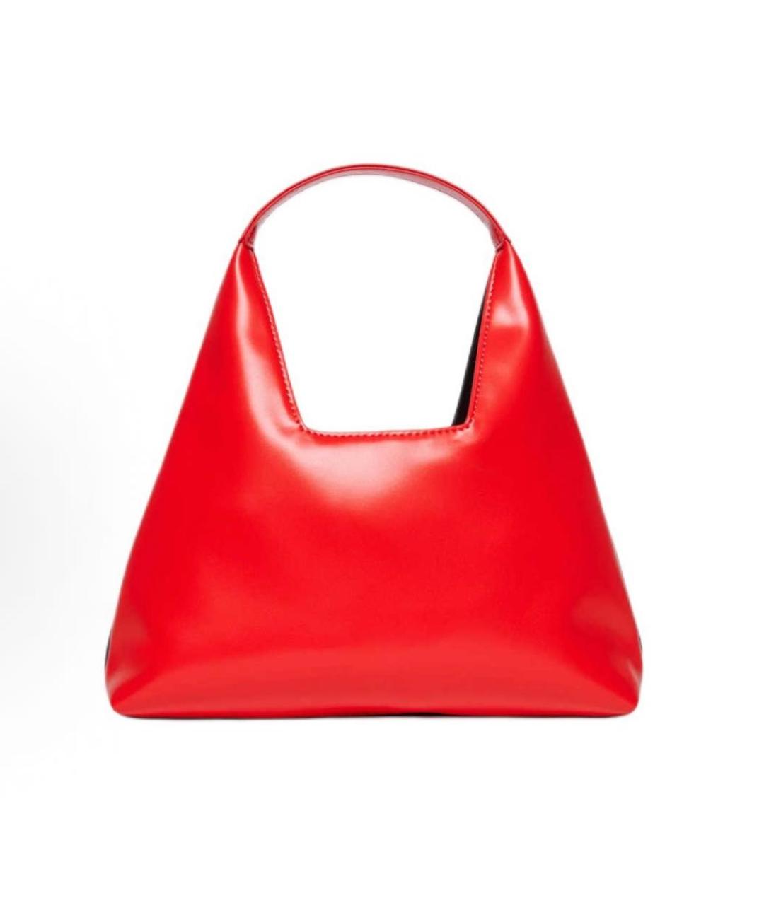 MARNI Темно-синяя сумка с короткими ручками из искусственной кожи, фото 2