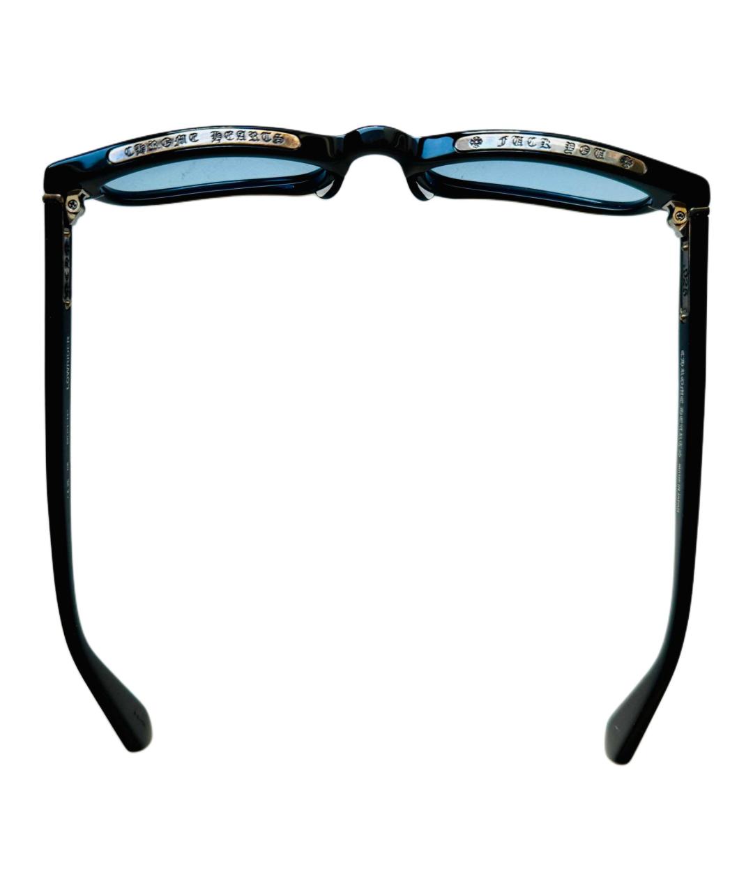 CHROME HEARTS Черные пластиковые солнцезащитные очки, фото 3