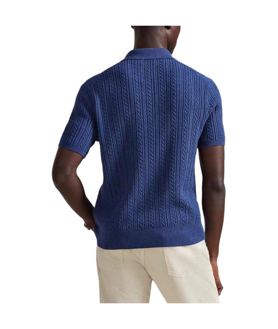 POLO RALPH LAUREN Темно-синий джемпер / свитер, фото 4