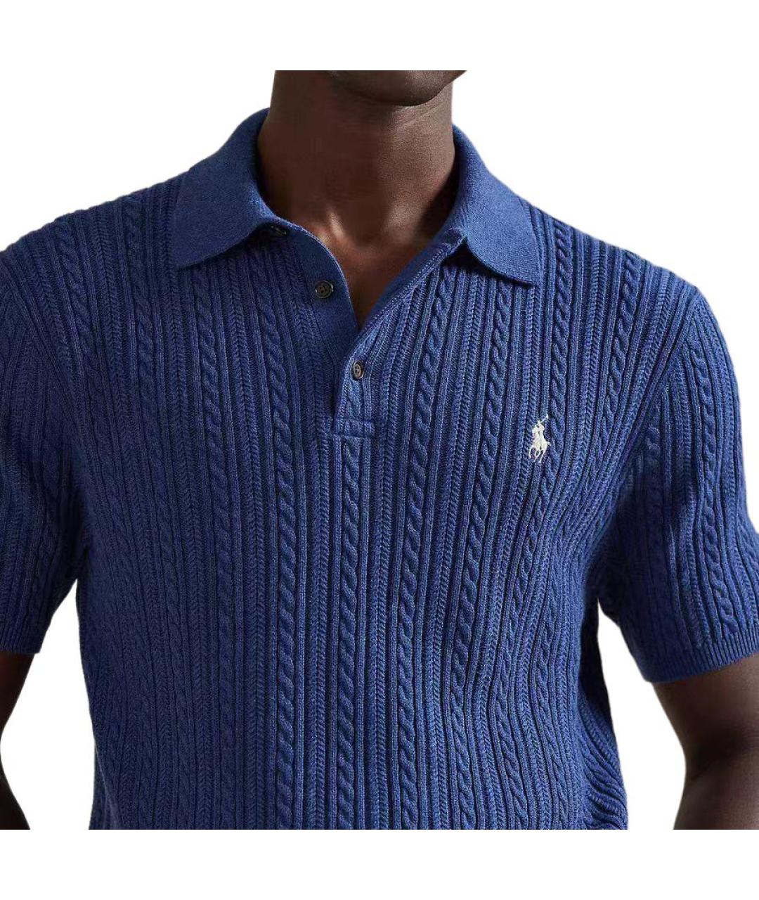 POLO RALPH LAUREN Темно-синий джемпер / свитер, фото 5