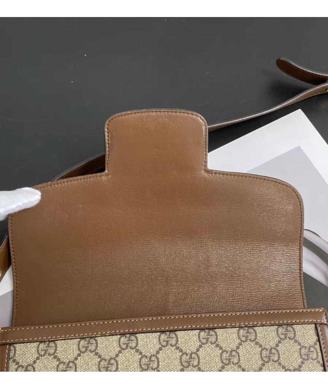 GUCCI Бежевая сумка через плечо, фото 6
