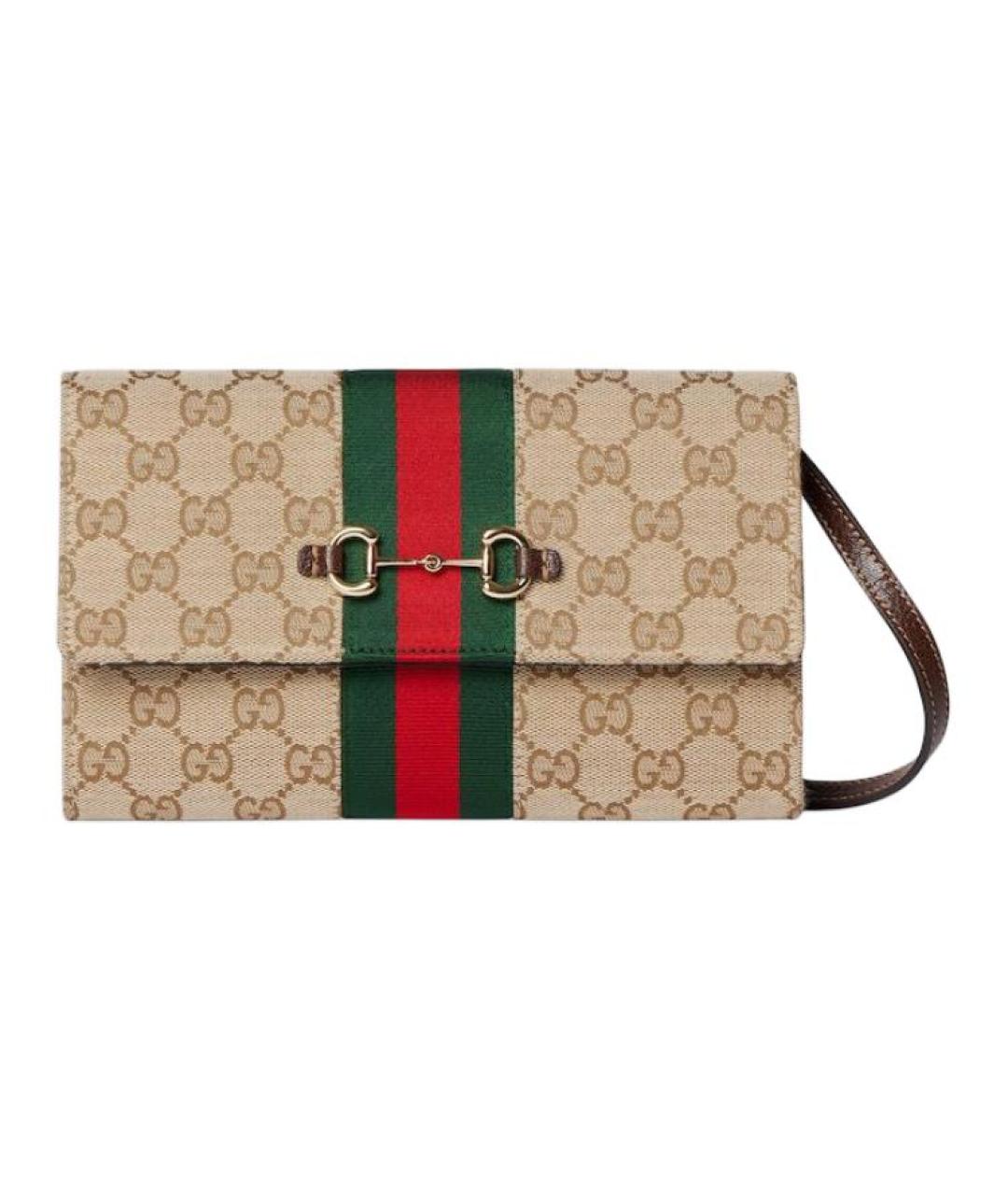 GUCCI Бежевая сумка через плечо, фото 1