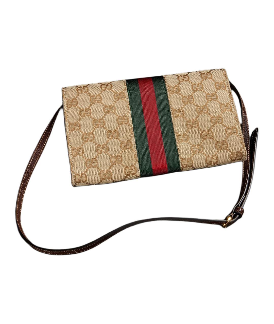 GUCCI Бежевая сумка через плечо, фото 3
