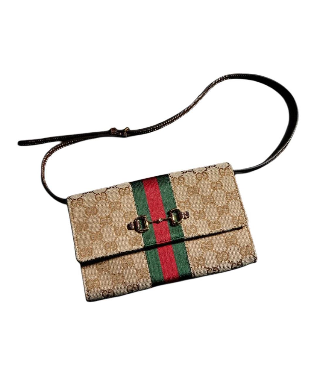 GUCCI Бежевая сумка через плечо, фото 4