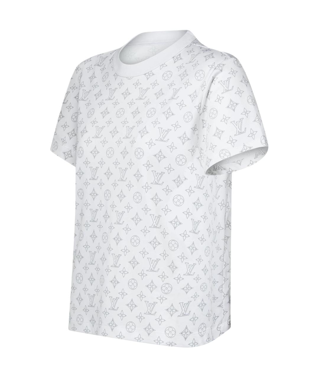 LOUIS VUITTON Белая футболка, фото 3