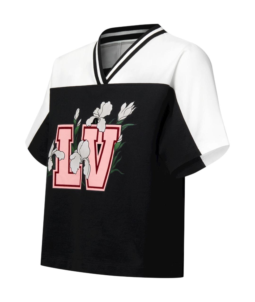 LOUIS VUITTON Черная футболка, фото 3