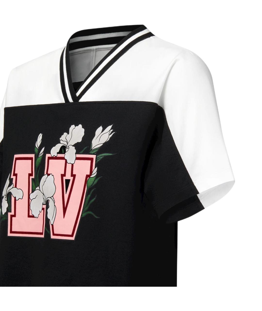 LOUIS VUITTON Черная футболка, фото 5