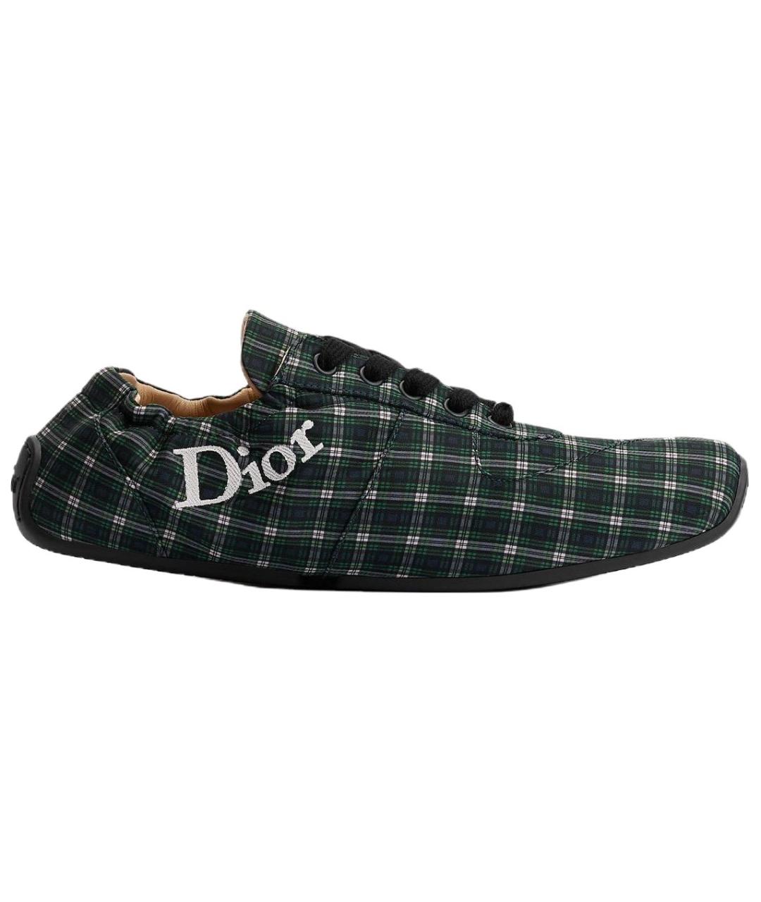 CHRISTIAN DIOR Мульти текстильные кроссовки, фото 1