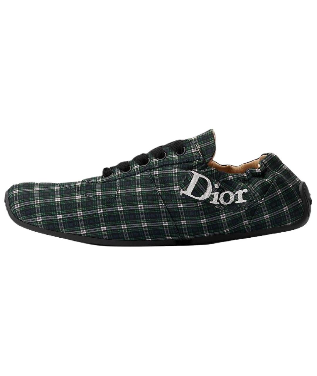 CHRISTIAN DIOR Мульти текстильные кроссовки, фото 2