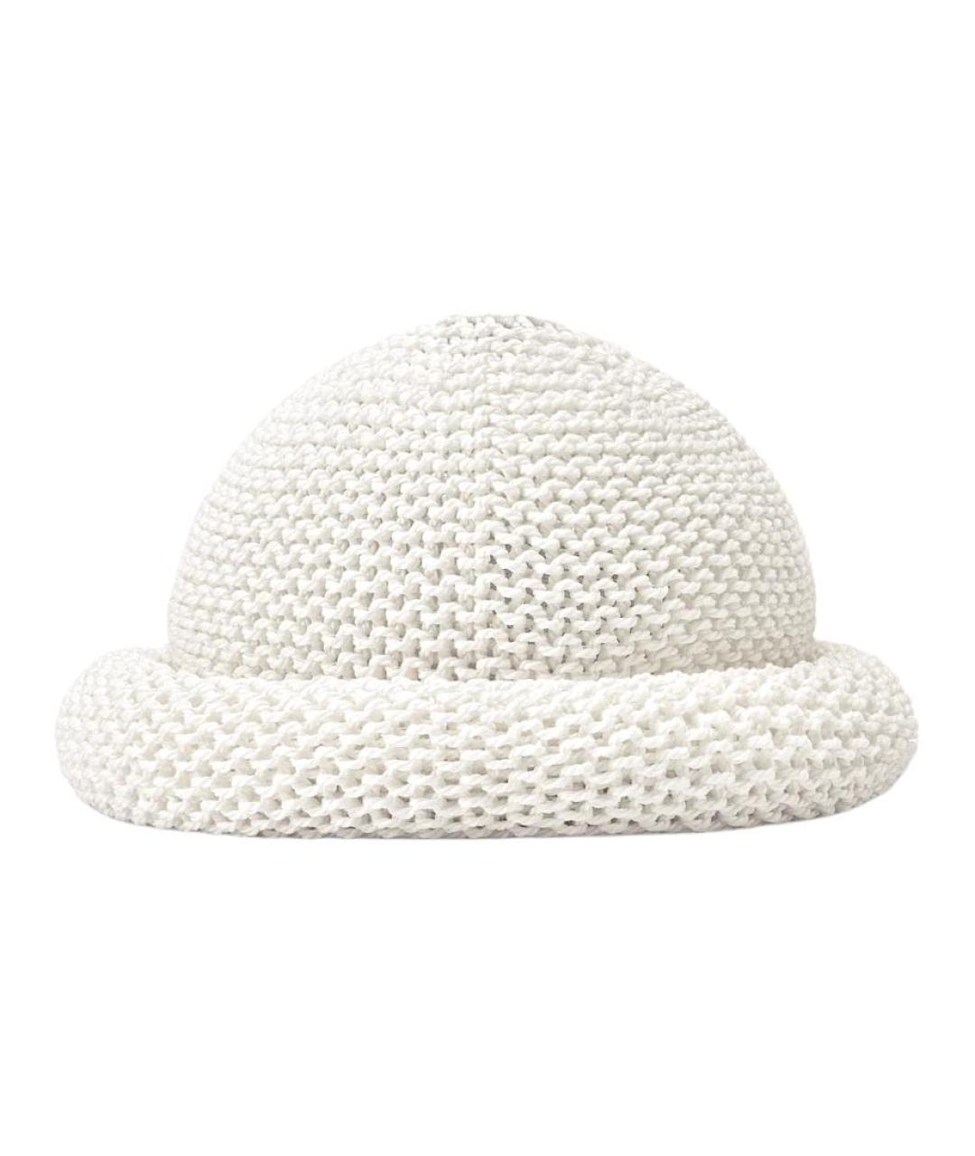 LOUIS VUITTON Белая хлопковая шапка, фото 1