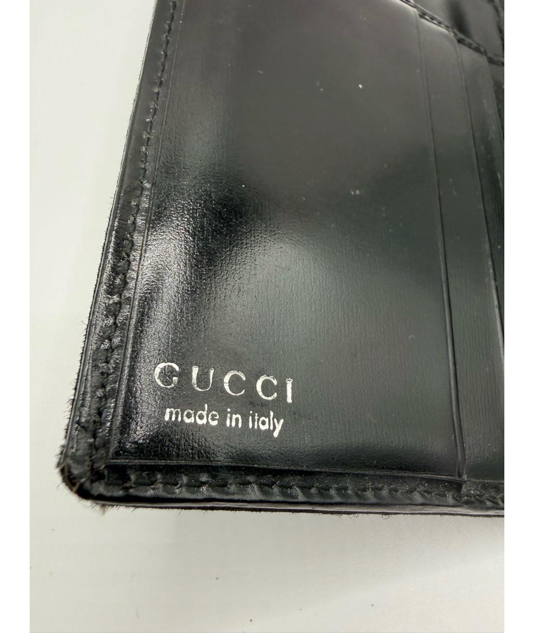 GUCCI Черный кошелек, фото 6