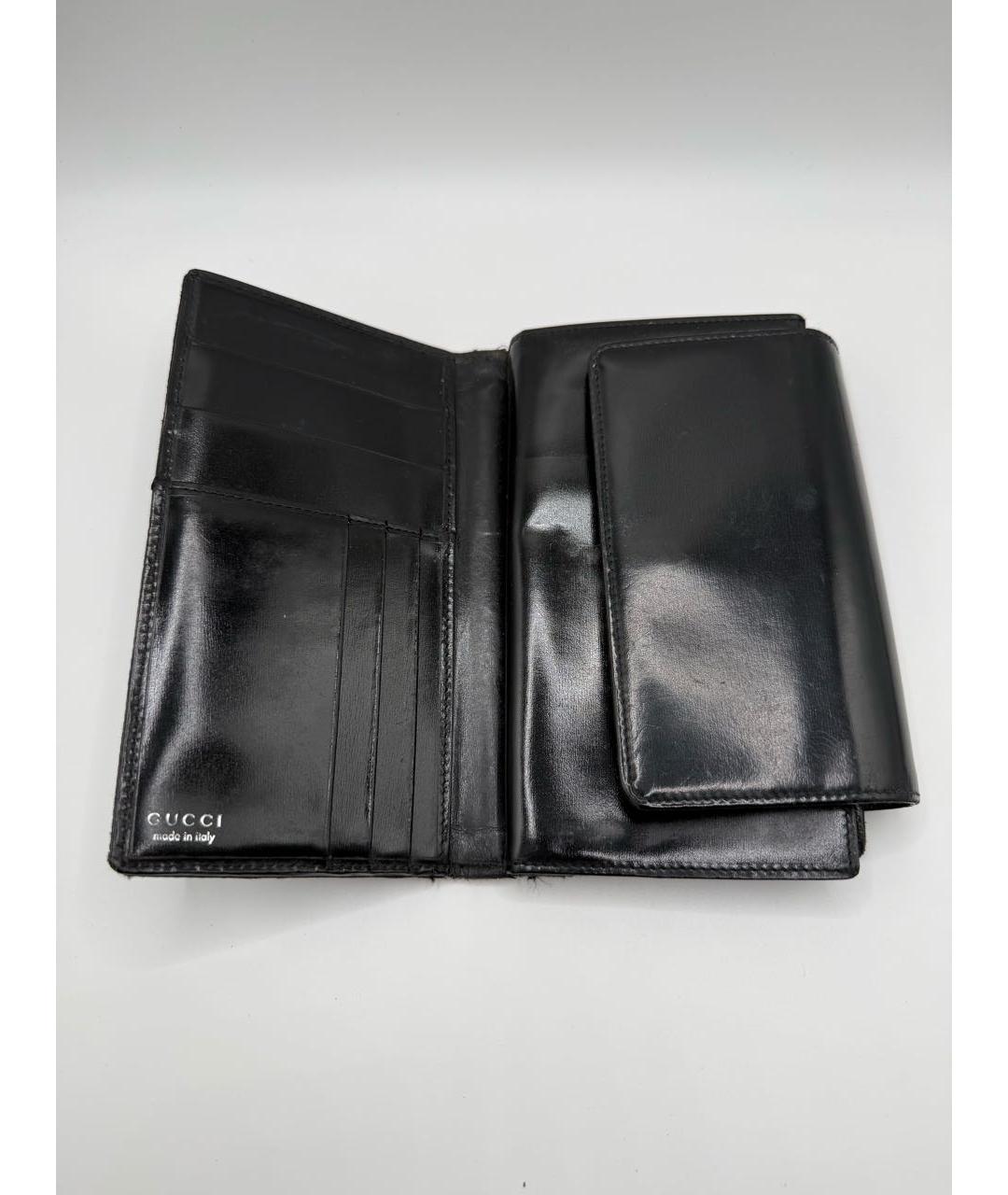 GUCCI Черный кошелек, фото 4