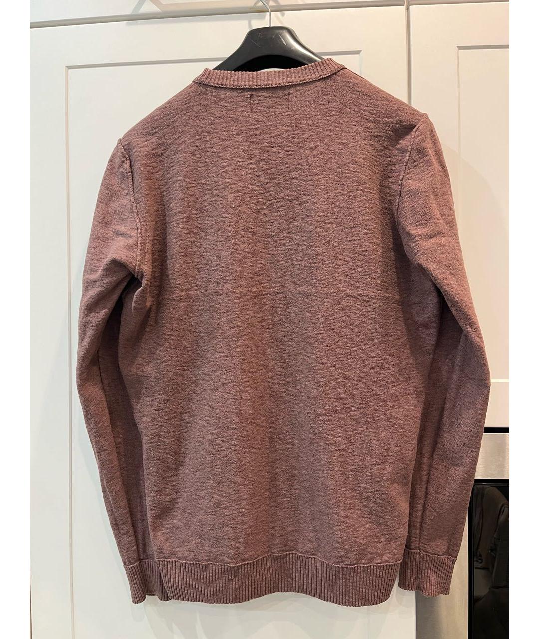 STONE ISLAND Коричневый хлопковый джемпер / свитер, фото 2