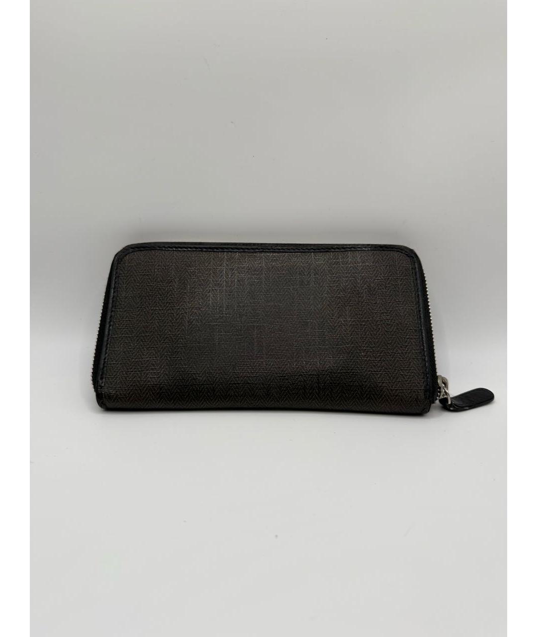 BVLGARI Хаки кожаный кошелек, фото 2