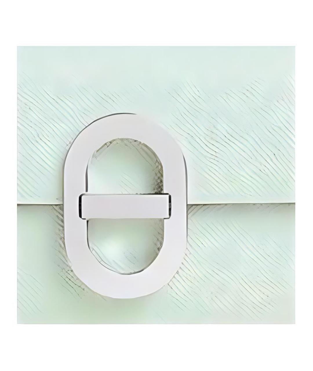 HERMES Салатовая кожаная сумка через плечо, фото 4