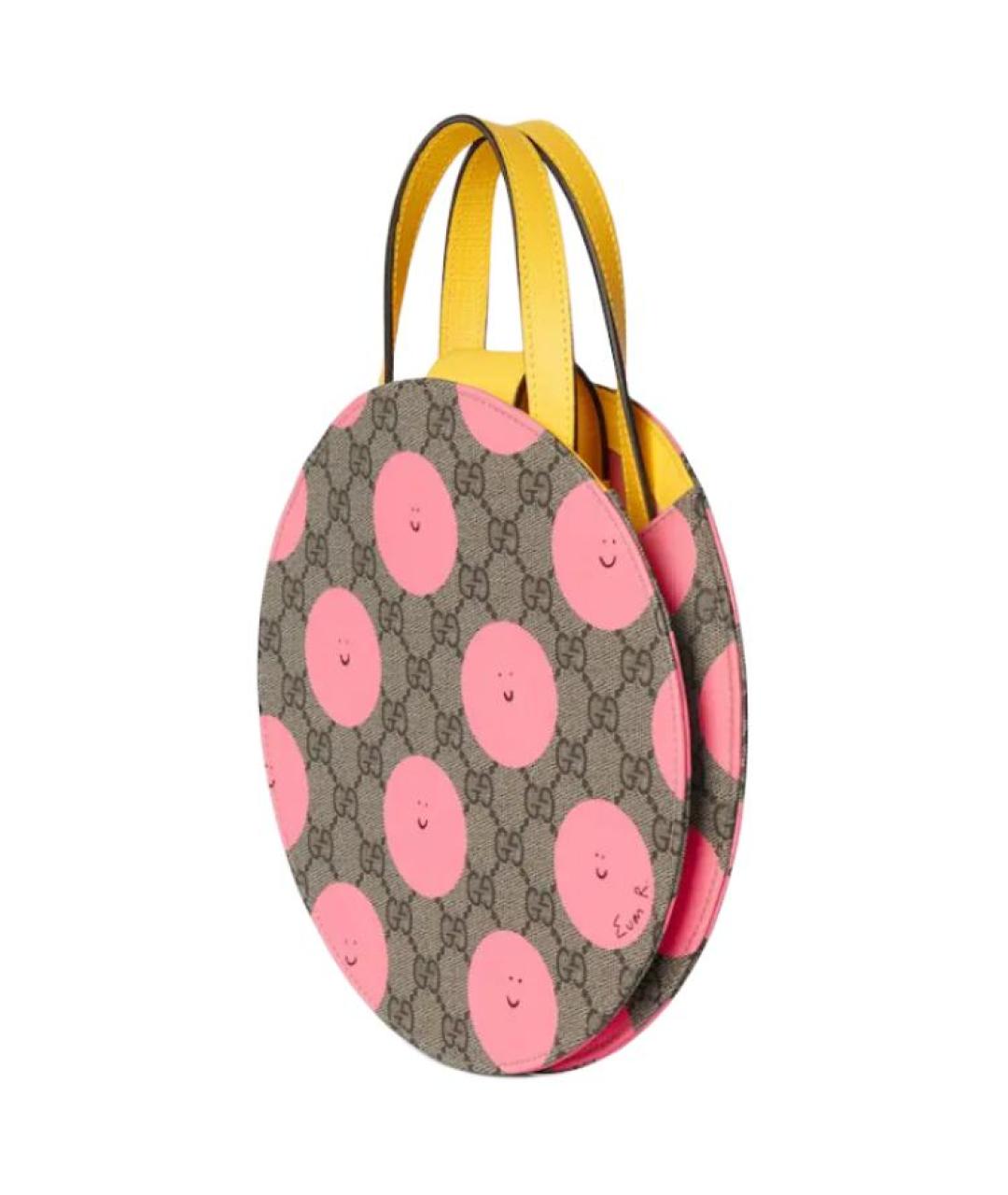 GUCCI Розовая сумка с короткими ручками, фото 3