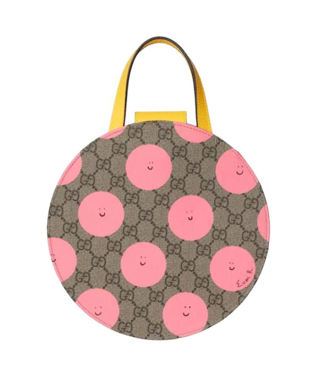 GUCCI Розовая сумка с короткими ручками, фото 1