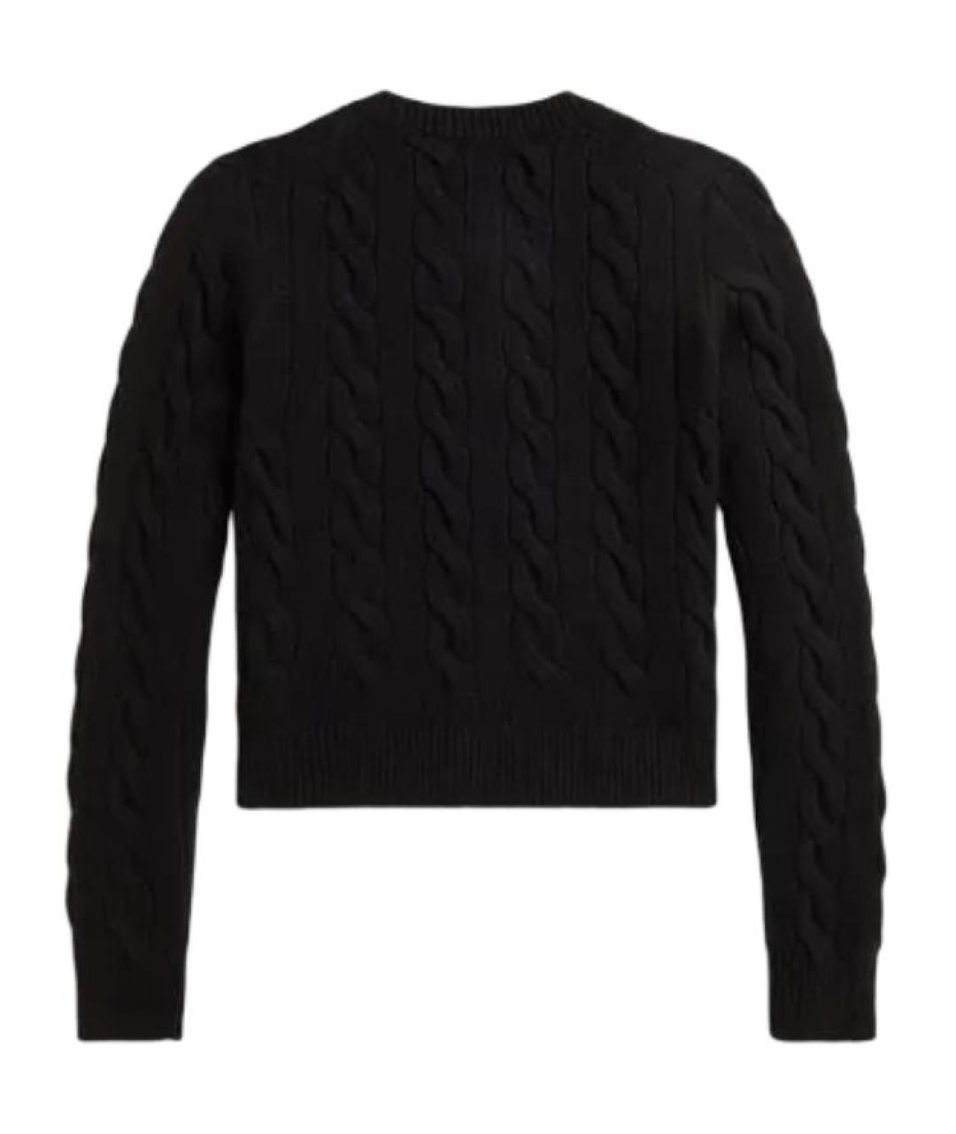 POLO RALPH LAUREN Черный кардиган, фото 2