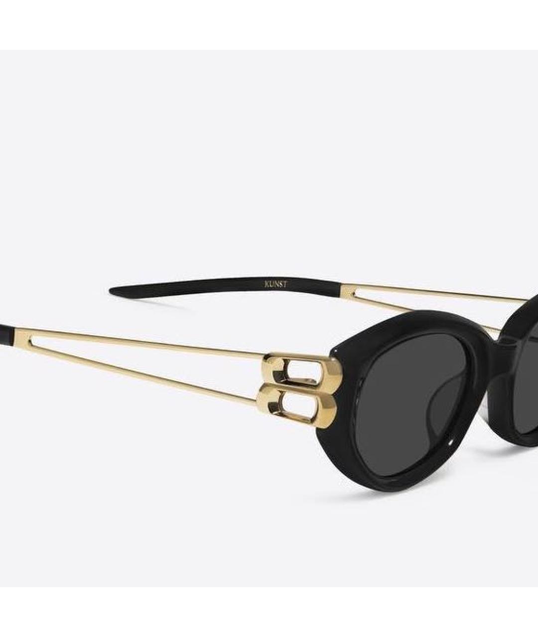 GENTLE MONSTER Черные пластиковые солнцезащитные очки, фото 4