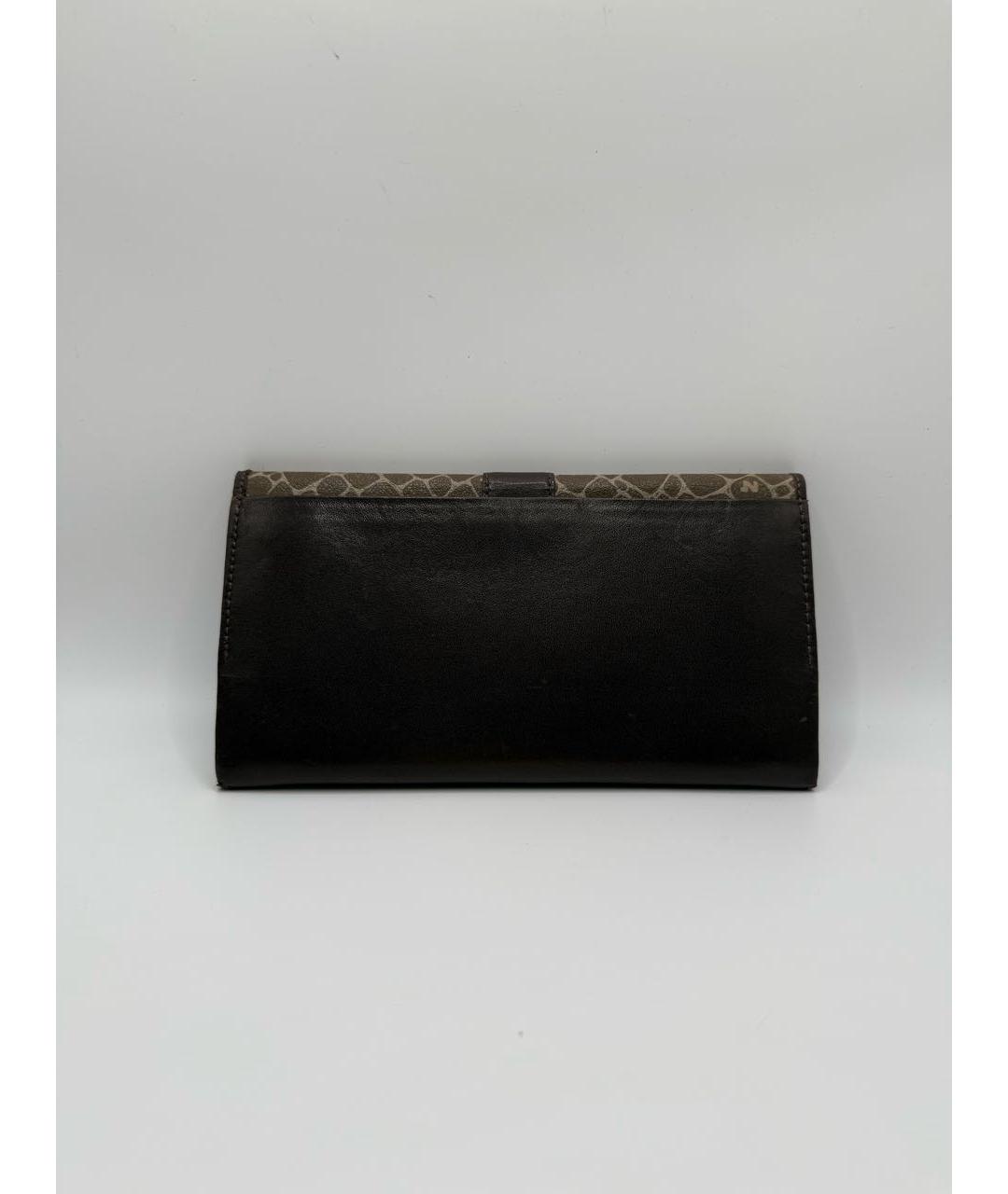 NINA RICCI Коричневый кожаный кошелек, фото 2