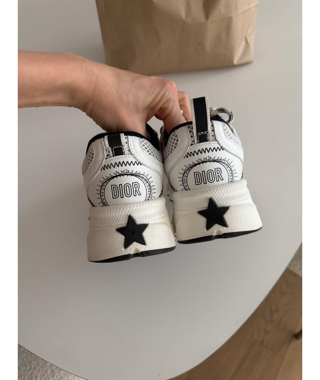 CHRISTIAN DIOR Белые кроссовки, фото 4