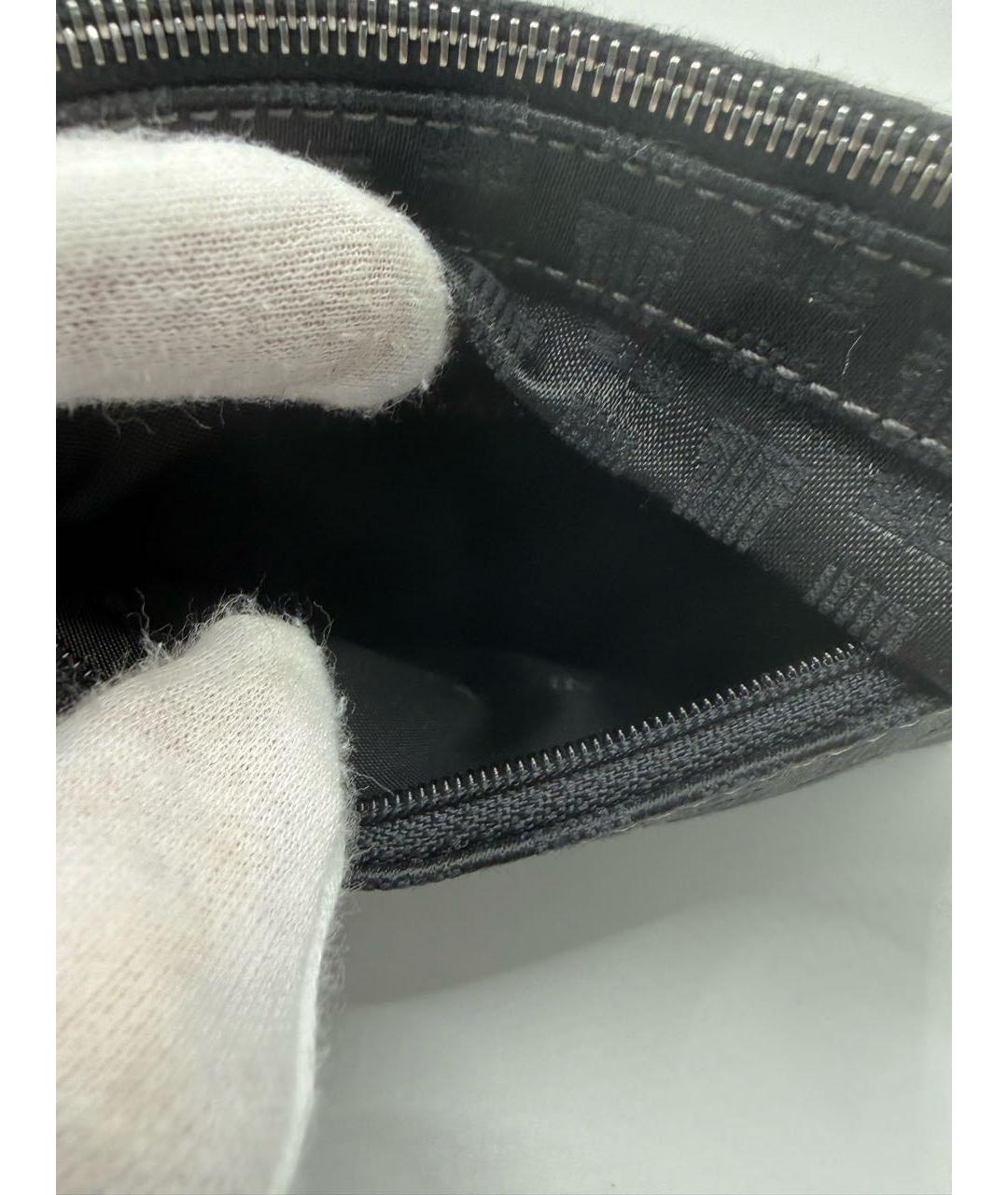 LANVIN Черный кожаный кошелек, фото 6